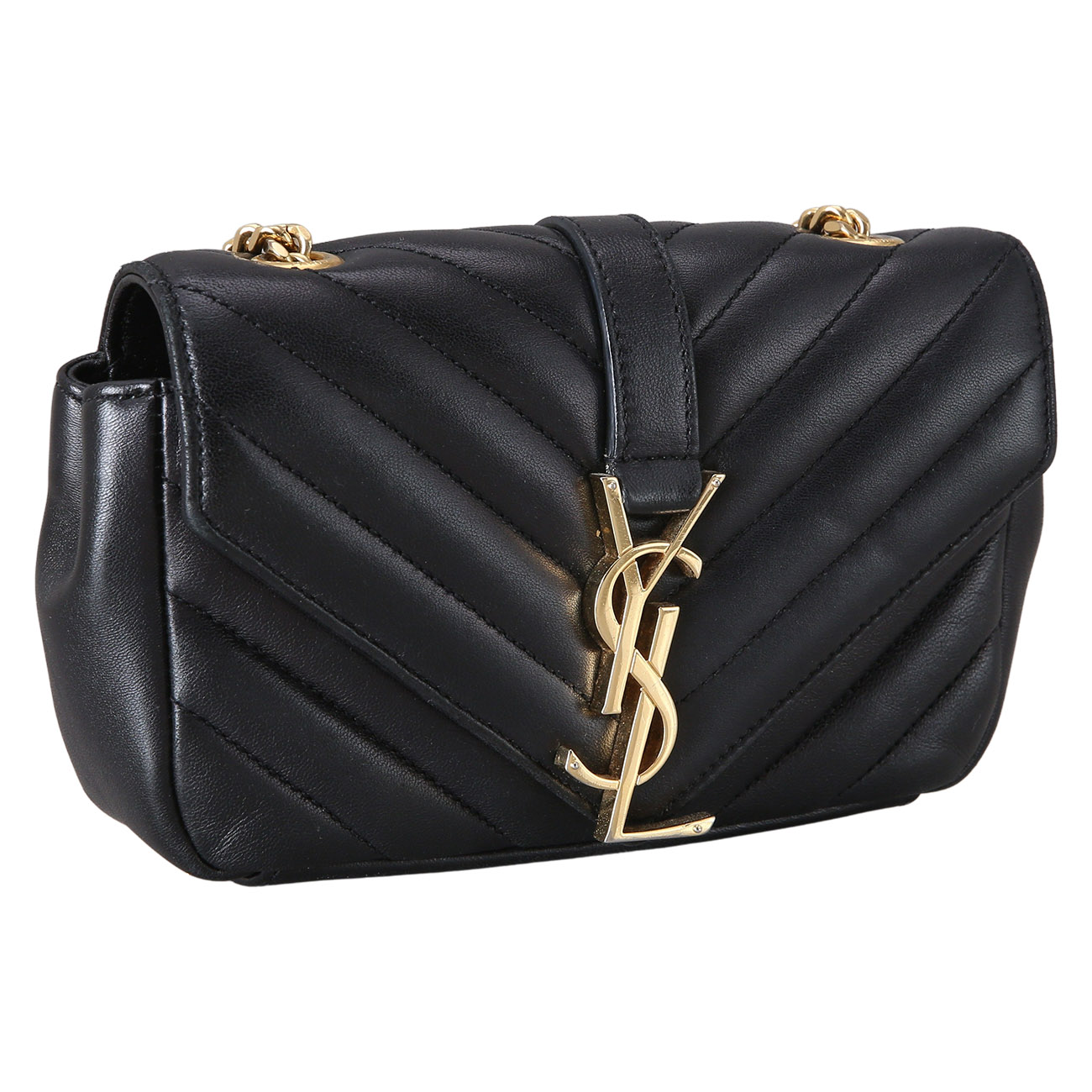 Yves Saint Laurent(USED)생로랑 모노그램 쉐브론 미니 사첼백